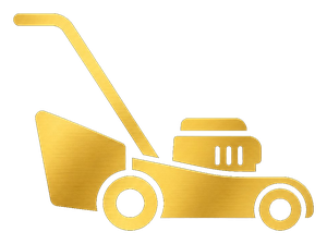 Lawn mowing icon